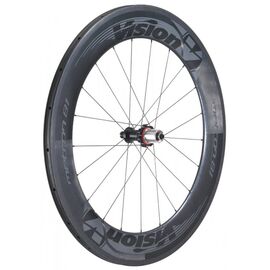 Колесо велосипедное задн. FSA VISION Metron grey клинчер Shimano11S, 710-0348CHBKG, изображение  - НаВелосипеде.рф