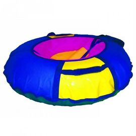 Санки - ватрушка, диаметр 80см, низ ПВХ, верх ПВХ, камера - Россия, изображение  - НаВелосипеде.рф