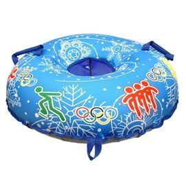 Санки-ватрушка Vinca Sport, диаметр - 100см, "спорт", низ ПВХ, верх ткань Oxford Print, изображение  - НаВелосипеде.рф