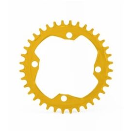 Звезда велосипедная Garbaruk, передняя, 104 BCD Round 36T Gold, 5907441536158, изображение  - НаВелосипеде.рф