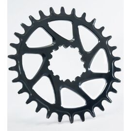 Звезда велосипедная Garbaruk, передняя, SRAM BB30 Round 30T Black, 5907441526043, изображение  - НаВелосипеде.рф