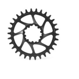 Звезда велосипедная Garbaruk, передняя, SRAM GXP Round 30T Black, 5907441528702, изображение  - НаВелосипеде.рф