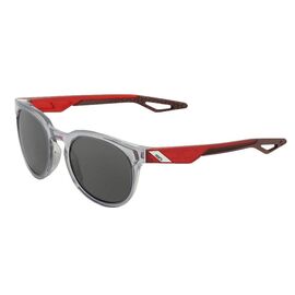 Очки велосипедные солнцезащитные 100% Campo, Polished Crystal Grey / Smoke, 61026-007-57, изображение  - НаВелосипеде.рф