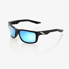Очки велосипедные солнцезащитные 100% Daze, Matte Black / HiPER Blue Multilayer Mirror, 61030-019-75, изображение  - НаВелосипеде.рф