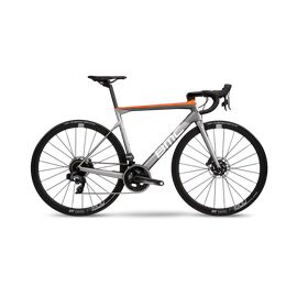 Шоссейный велосипед BMC Teammachine SLR02 DISC ONE SRAM Force AXS 28" 2020, Вариант УТ-00181499: Рама: 54 (Рост: 172-180 см), Цвет: Grey/Orange , изображение  - НаВелосипеде.рф