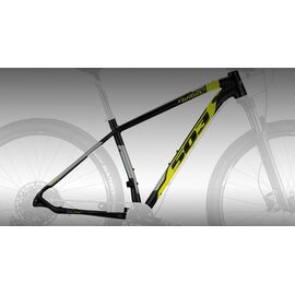 Рама велосипедная Wilier 503X'20 Boost, Вариант УТ-00161143: Размер: L (Рост: 183 - 190 см), Цвет: чёрный/желтый, изображение  - НаВелосипеде.рф