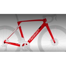 Рама велосипедная Wilier Cento10 PRO 2020, Вариант УТ-00161144: Размер: M (Рост: 168-182 см), Цвет: черный/красный матовый, изображение  - НаВелосипеде.рф