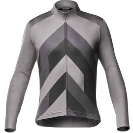Веломайка длинный рукав MAVIC Cosmic Graphic, серый/серебристый, 2020, LC1170600, Вариант УТ-00175356: Размер: L, изображение  - НаВелосипеде.рф