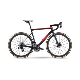 Шоссейный велосипед BMC Teammachine SLR01 Disc ON SRAM RED AXS 28" 2020, Вариант УТ-00182335: Рама: 54 (Рост: 172-180см), Цвет: Blue/red/red , изображение  - НаВелосипеде.рф
