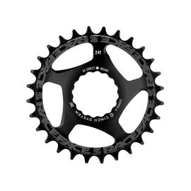 Звезда велосипедная Race Face Cinch Direct Mount, 24T, Black, RNWDM24BLK, изображение  - НаВелосипеде.рф