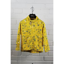 Куртка детская Didriksons MONTE KIDS PR JKT, камешки на бледно-желтом, 503108, Вариант УТ-00174919: Размер: 100, изображение  - НаВелосипеде.рф