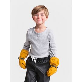 Варежки детские Didriksons PILEGLOVE KIDS, золотисто-желтый, 502976, Вариант УТ-00175961: Размер: 0, изображение  - НаВелосипеде.рф