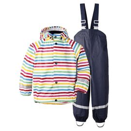 Костюм детский Didriksons SLASKEMAN KIDS PR SET, цветные полоски, 503090, Вариант УТ-00176133: Размер: 100, изображение  - НаВелосипеде.рф