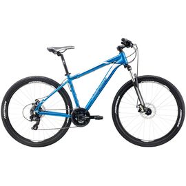 Горный велосипед Merida Big.Seven 10-MD, 27.5", 2020, Вариант УТ-00182151: Рама: L (18.5") (Рост: >177 см), Цвет: Blue/SilverDecal , изображение  - НаВелосипеде.рф