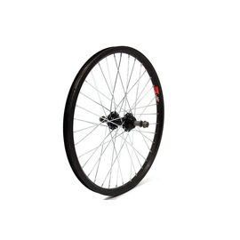 Колесо велосипедное STARK, 20", заднее, BMX, 48 спиц, алюминиевый сплав, втулка KT-104R , ось 14мм, черный, H000008389, изображение  - НаВелосипеде.рф