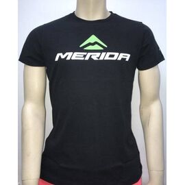 Велофутболка Merida Brand Edition короткий рукав, Black, 2287010342, Вариант УТ-00132686: Размер: L , изображение  - НаВелосипеде.рф