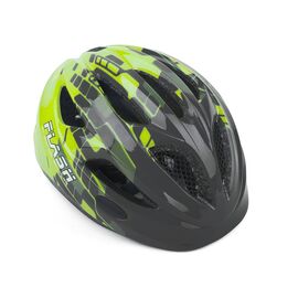 Велошлем детский AUTHOR Flash X8 INMOLD LED Grey/Yell-Neon matt, 8-9090139, Вариант УТ-00183612: Размер: 47-51 см, изображение  - НаВелосипеде.рф