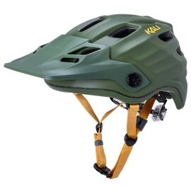 Шлем велосипедный KALI MAYA 2.0 ENDURO/MTB, LDL, CF+, 12 отверстий, Mat Khk/Ylw , Вариант УТ-00183759: Размер: S/M 55-61см, изображение  - НаВелосипеде.рф