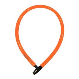 Замок велосипедный Kryptonite Cables KEEPER 665 COMBO CBL, 6x65CM, оранжевый, 720018002499, изображение  - НаВелосипеде.рф