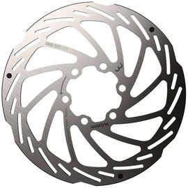 Ротор велосипедный BBB discbrake rotor PowerStop 140mm, серебристый 2019, BBS-111, изображение  - НаВелосипеде.рф