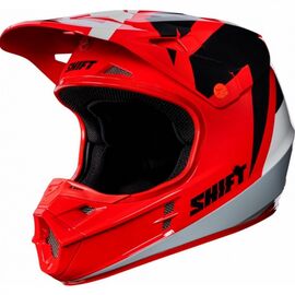 Велошлем Shift White Tarmac Helmet, Red, 17232-003, Вариант УТ-00072548: Размер: S, изображение  - НаВелосипеде.рф