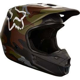 Велошлем Fox V1 Camo Helmet, Green Camo, 20761-031, Вариант УТ-00069800: Размер: L (59-60 см), изображение  - НаВелосипеде.рф