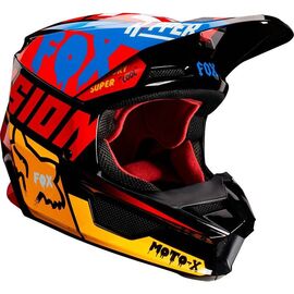 Велошлем Fox V1 Czar Helmet, Black/Yellow, 21778-019, Вариант УТ-00102773: Размер: L (59-60cm) , изображение  - НаВелосипеде.рф