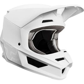 Велошлем Fox V1 Matte Helmet, White, 2019, 21828-008, Вариант УТ-00102800: Размер: L (59-60cm), изображение  - НаВелосипеде.рф