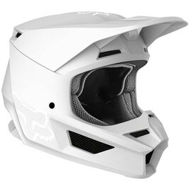 Велошлем Fox V1 Matte Helmet, White, 2020, 25475-008, Вариант УТ-00172134: Размер: L (59-60cm), изображение  - НаВелосипеде.рф