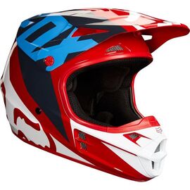 Велошлем Fox V1 Race Helmet, Ece Red, 2018, 19532-003, Вариант УТ-00069848: Размер: L (59-60 см), изображение  - НаВелосипеде.рф