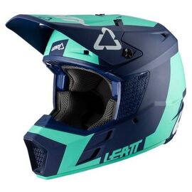 Велошлем подростковый Leatt GPX 3.5 Junior Helmet, Aqua, 2020, 1020001850, Вариант УТ-00179253: Размер: L 53-54cm , изображение  - НаВелосипеде.рф