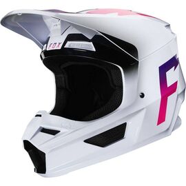 Велошлем Fox V1 Werd Helmet, White, 2020, 25473-008, Вариант УТ-00172147: Размер: L 59-60cm , изображение  - НаВелосипеде.рф