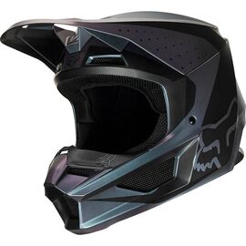 Велошлем Fox V1 Weld SE Helmet, Black Iridium, 22960-603, Вариант УТ-00132733: Размер: L , изображение  - НаВелосипеде.рф