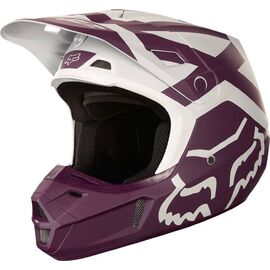 Велошлем Fox V2 Preme Helmet, Purple, 19528-053, Вариант УТ-00069916: Размер: L , изображение  - НаВелосипеде.рф