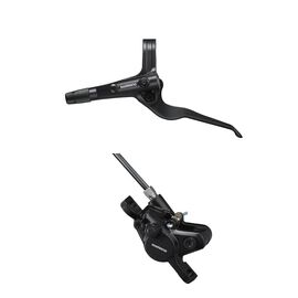Тормоз велосипедный Shimano BL-MT401 (левый) / BR-MT400 (передний), Disc, длина гидролинии: 1000 мм, EMT4012KHFPRA100, изображение  - НаВелосипеде.рф