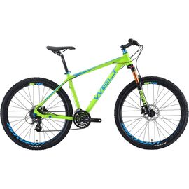 Горный велосипед Welt Rockfall 2.0 27.5" 2019, Вариант УТ-00161111: Рама: L (Рост: 180-190 см), Цвет: зелено-синий , изображение  - НаВелосипеде.рф