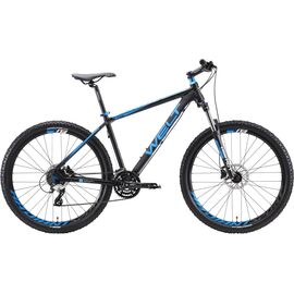 Горный велосипед Welt Rockfall 3.0 29" 2019, Вариант УТ-00152078: Рама: L (Рост: 180-190 см), Цвет: матовый черно-сине-белый , изображение  - НаВелосипеде.рф