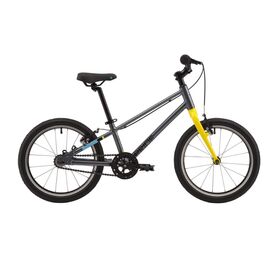 Детский велосипед Pride GLIDER 18" 2020, Вариант УТ-00186865: Возраст: 4-6 лет (Рост: 105-120см), Цвет: серый, изображение  - НаВелосипеде.рф