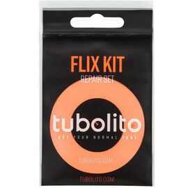 Набор заплаток ELVEDES Tubo-Flix-Kit  для ремонта легких камер TUBOLITO, 5 заплаток и 5 обезжиривающих салфеток,33080000, изображение  - НаВелосипеде.рф