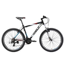 Горный велосипед Welt Ridge 1.0 V 26" 2018, Rid1.0V18, Вариант УТ-00059763: Рама: L (Рост: 175-190 см), Цвет: матовый черно-бело-красный , изображение  - НаВелосипеде.рф