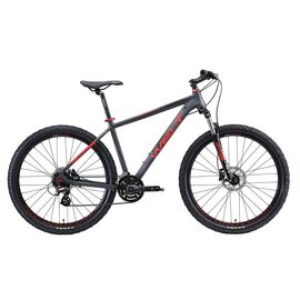 Горный велосипед Welt Rockfall 2.0 27.5" 2020, Вариант УТ-00182910: Рама: S (Рост: 160-170 см), Цвет: матовый серо-красный , изображение  - НаВелосипеде.рф