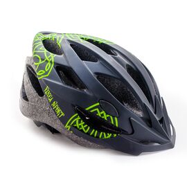Велошлем Vinca Sport, черный/зеленый, VSH 23 Celt, Вариант УТ-00174984: Размер: L (58-61 см), изображение  - НаВелосипеде.рф