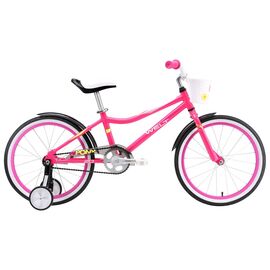 Детский велосипед Welt Pony 20" 2019, Вариант УТ-00152064: Возраст: 6-9 лет (рост до 135 см), Цвет: розово-бело-зеленый , изображение  - НаВелосипеде.рф
