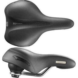 Седло велосипедное Selle Royal Premium OPTICA RELAXED, 3D Skingel, обивка Black Astrale, 253х217мм, 54B2UE3A091N1, изображение  - НаВелосипеде.рф