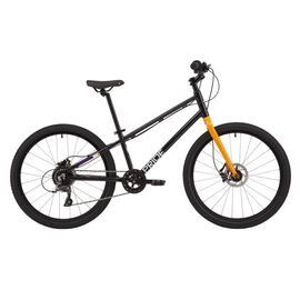 Подростковый велосипед Pride GLIDER 4.2 24" 2020, Вариант УТ-00186868: Возраст: от 8 лет (Рост: от 130см), Цвет: черный, изображение  - НаВелосипеде.рф