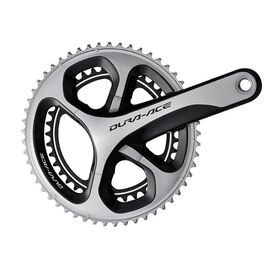 Система шатунов велосипедная Shimano Dura-Ace, 165mm, 53x39Т, 11 скоростей, KFCR9100CX04, изображение  - НаВелосипеде.рф