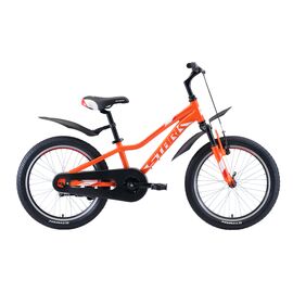 Детский велосипед Stark Rocket 20.1 S 20" 2020, Вариант УТ-00182314: Возраст: 6-9 лет, Цвет: оранжевый/белый/красный, изображение  - НаВелосипеде.рф