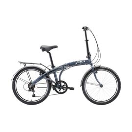 Складной велосипед Stark Jam 24.2 V, 24", 2020, Вариант УТ-00186844: Рама: one size (Рост: 150-180см), Цвет: серебристый/чёрный/серый, изображение  - НаВелосипеде.рф