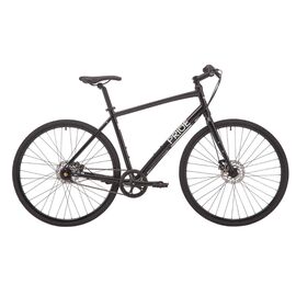 Городской велосипед Pride Bullet disc, 28", 2019, Вариант УТ-00181395: Рама: L (Рост: 175-185 см), Цвет: черный, изображение  - НаВелосипеде.рф