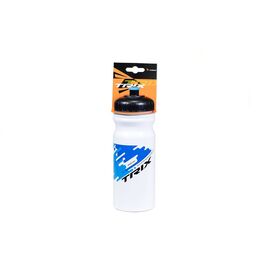 Фляга велосипедная TRIX, 680 мл, белый/синий, CSB-535 white/blue, изображение  - НаВелосипеде.рф